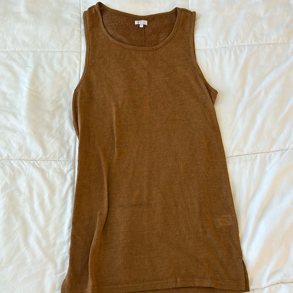 Extra Long Knit Tank